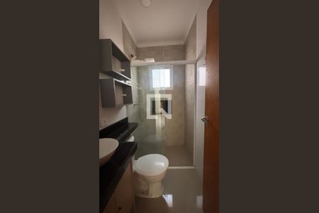 Banheiro de apartamento à venda com 2 quartos, 112m² em Vila Tibiriçá, Santo André