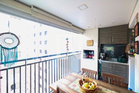 Varanda Gourmet de apartamento à venda com 2 quartos, 68m² em Santa Paula, São Caetano do Sul
