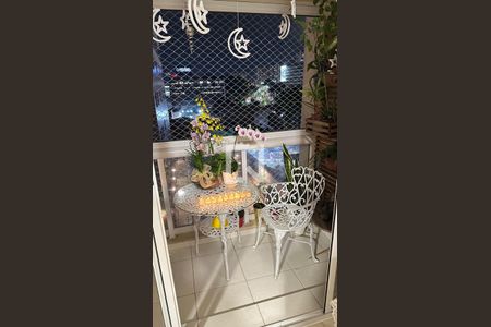 varanda de apartamento à venda com 3 quartos, 91m² em Vila Santa Teresa, Santo André