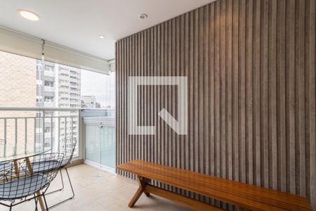Varanda   de apartamento à venda com 2 quartos, 76m² em Vila Olímpia, São Paulo