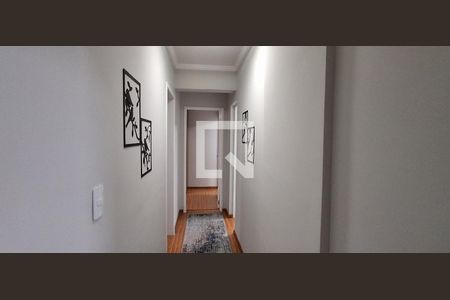 Corredor  de apartamento à venda com 2 quartos, 73m² em Santa Maria, São Caetano do Sul