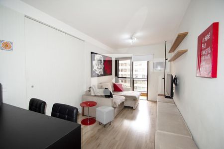 sala de apartamento para alugar com 1 quarto, 42m² em Jardim Paulista, São Paulo
