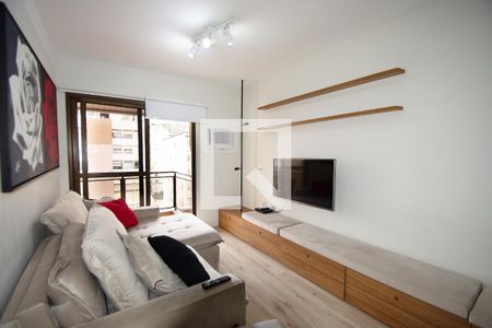 sala de apartamento para alugar com 1 quarto, 42m² em Jardim Paulista, São Paulo