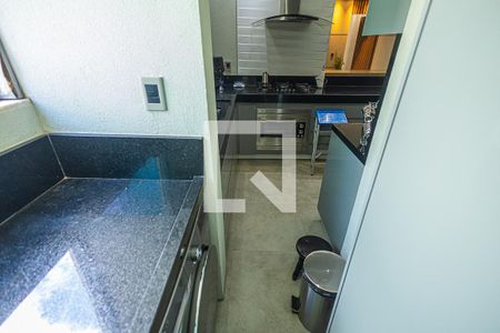 area de serviço de apartamento à venda com 2 quartos, 70m² em Castelo, Belo Horizonte