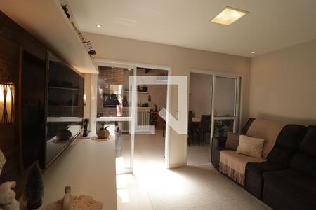 Sala de casa de condomínio à venda com 2 quartos, 80m² em Jardim Colonia, Jundiaí