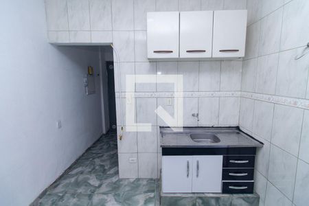 Studio - Cozinha de kitnet/studio para alugar com 1 quarto, 23m² em Liberdade, São Paulo