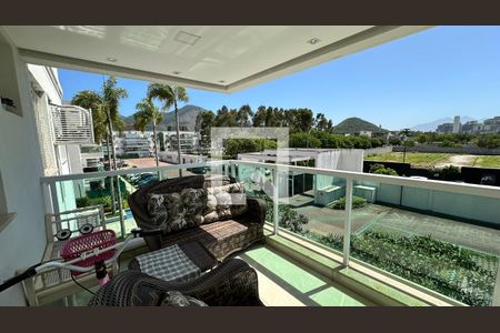 Varanda de apartamento à venda com 3 quartos, 181m² em Recreio dos Bandeirantes, Rio de Janeiro