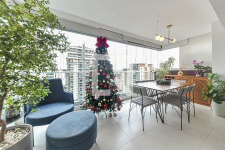 Varanda de apartamento à venda com 2 quartos, 70m² em Campo Belo, São Paulo