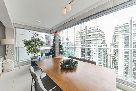 Varanda de apartamento à venda com 2 quartos, 70m² em Campo Belo, São Paulo