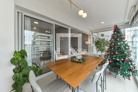 Varanda de apartamento à venda com 2 quartos, 70m² em Campo Belo, São Paulo