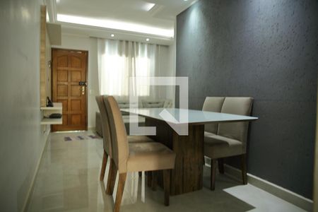 Sala de casa de condomínio para alugar com 2 quartos, 135m² em Parque Espacial, São Bernardo do Campo