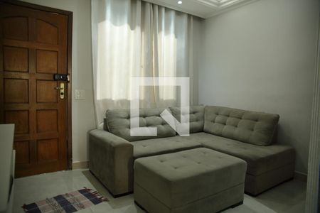 Sala de casa de condomínio para alugar com 2 quartos, 135m² em Parque Espacial, São Bernardo do Campo