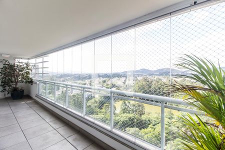 Varanda gourmet de apartamento à venda com 3 quartos, 200m² em Empresarial 18 do Forte, Barueri
