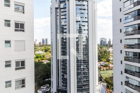 Vista da Sala de apartamento à venda com 3 quartos, 200m² em Empresarial 18 do Forte, Barueri