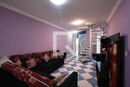 Sala de casa à venda com 4 quartos, 230m² em Vila Guarani, Santo André