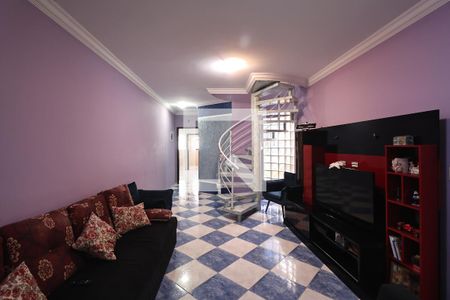 Sala de casa à venda com 4 quartos, 230m² em Vila Guarani, Santo André