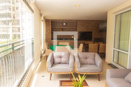 Varanda da Sala de apartamento à venda com 4 quartos, 229m² em Jardim Marajoara, São Paulo