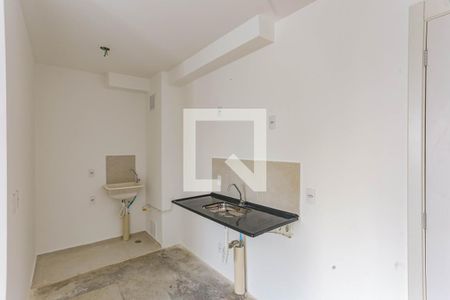Sala/Cozinha de apartamento à venda com 2 quartos, 37m² em Ipiranga, São Paulo