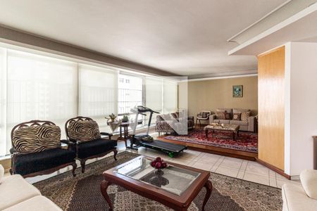 Sala de apartamento para alugar com 3 quartos, 277m² em Santa Cecilia, São Paulo