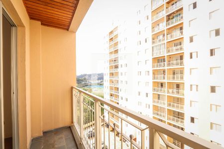 Varanda de apartamento para alugar com 2 quartos, 58m² em Parque Taboao, Taboão da Serra