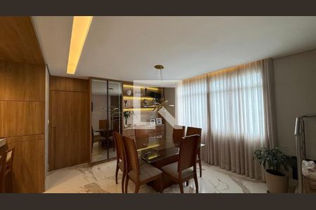 Sala de apartamento à venda com 4 quartos, 210m² em Palmares, Belo Horizonte