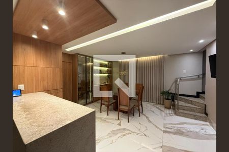 Sala de apartamento à venda com 4 quartos, 210m² em Palmares, Belo Horizonte