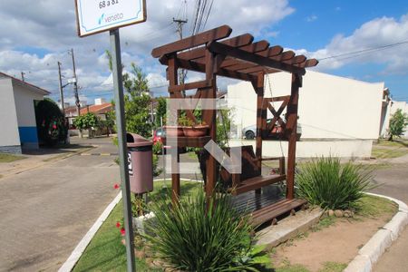 Área comum - Jardim de casa de condomínio à venda com 2 quartos, 55m² em Hípica, Porto Alegre