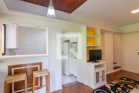 Sala de apartamento para alugar com 1 quarto, 58m² em Itaim Bibi, São Paulo