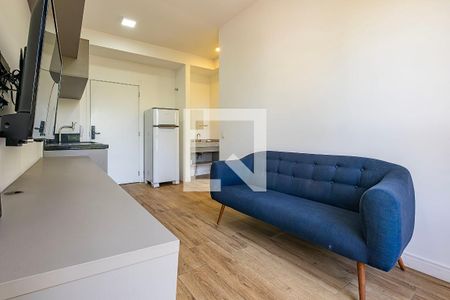 Sala/Cozinha de apartamento para alugar com 1 quarto, 54m² em Pinheiros, São Paulo