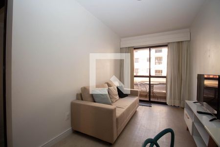 Sala de apartamento para alugar com 1 quarto, 37m² em Asa Norte, Brasília