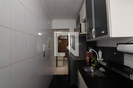 Cozinha e Área de Serviço de apartamento à venda com 2 quartos, 55m² em Vila Alves Dias, São Bernardo do Campo