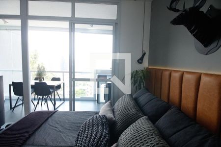 Studio - Quarto de kitnet/studio à venda com 1 quarto, 35m² em Real Parque, São Paulo
