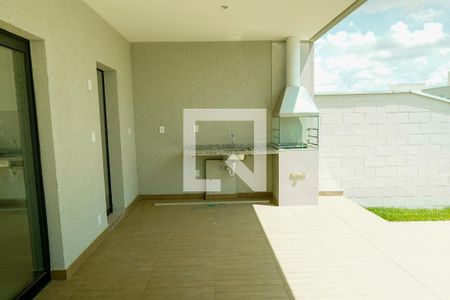 Churrasqueira de casa de condomínio para alugar com 3 quartos, 166m² em Conjunto Residencial Storil, Aparecida de Goiânia