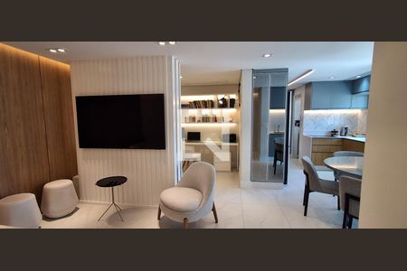 Sala de apartamento à venda com 2 quartos, 83m² em Santo Antônio, São Caetano do Sul