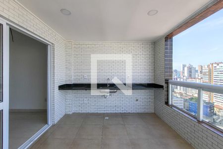 sacada de apartamento para alugar com 2 quartos, 102m² em Guilhermina, Praia Grande