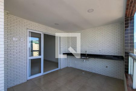 sacada de apartamento para alugar com 2 quartos, 102m² em Guilhermina, Praia Grande