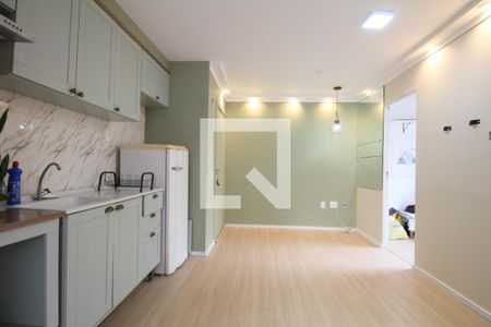 Sala/Cozinha de apartamento para alugar com 2 quartos, 37m² em Jardim Monte Kemel, São Paulo
