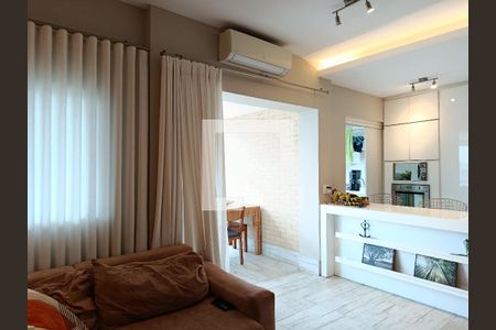 Sala de apartamento à venda com 3 quartos, 105m² em Pinheiros, São Paulo