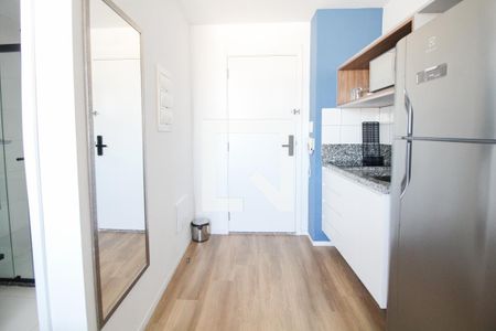 Sala/Quarto/Cozinha de kitnet/studio para alugar com 1 quarto, 19m² em Brás, São Paulo