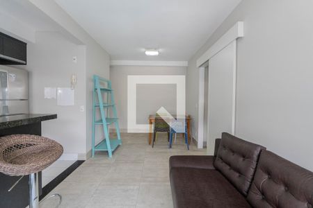 Sala de apartamento para alugar com 1 quarto, 49m² em Bela Vista, São Paulo