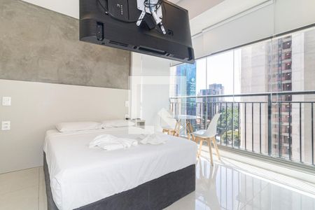 Studio de kitnet/studio para alugar com 1 quarto, 25m² em Indianópolis, São Paulo