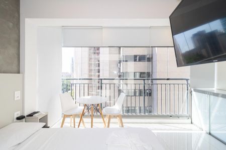 Studio de kitnet/studio para alugar com 1 quarto, 25m² em Indianópolis, São Paulo