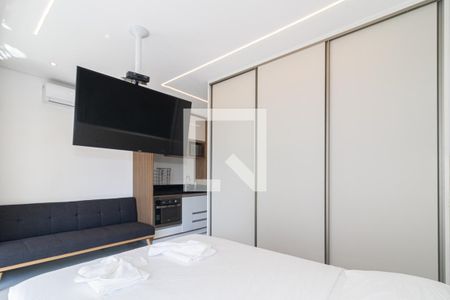 Studio de kitnet/studio para alugar com 1 quarto, 25m² em Indianópolis, São Paulo