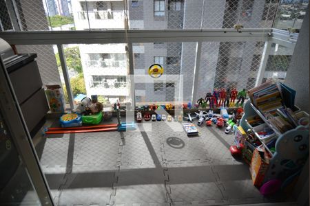 Varanda gourmet de apartamento para alugar com 3 quartos, 120m² em Jardim, Santo André