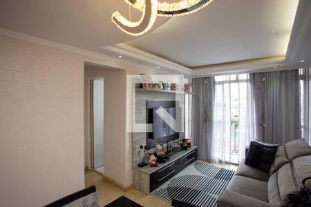 Sala de apartamento à venda com 2 quartos, 55m² em Taboão, Diadema