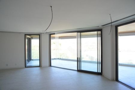 Sala de apartamento à venda com 4 quartos, 307m² em Barra da Tijuca, Rio de Janeiro