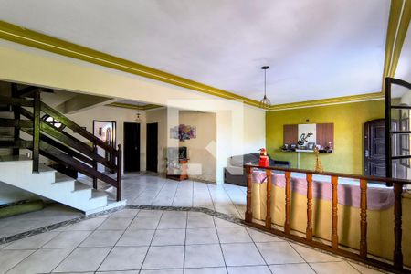 1º Pav - Sala de casa de condomínio à venda com 5 quartos, 348m² em Pechincha, Rio de Janeiro