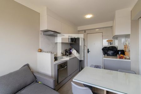 Sala e Cozinha de apartamento para alugar com 2 quartos, 32m² em Vila Nova Curuca, São Paulo