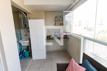 Varanda da Sala de apartamento para alugar com 2 quartos, 67m² em Vila Andrade, São Paulo