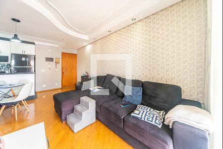 Sala de apartamento à venda com 3 quartos, 67m² em Vila Eldizia, Santo André